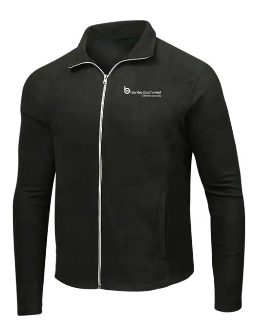 Black Microfleece Jacket w/Berkley SW logo