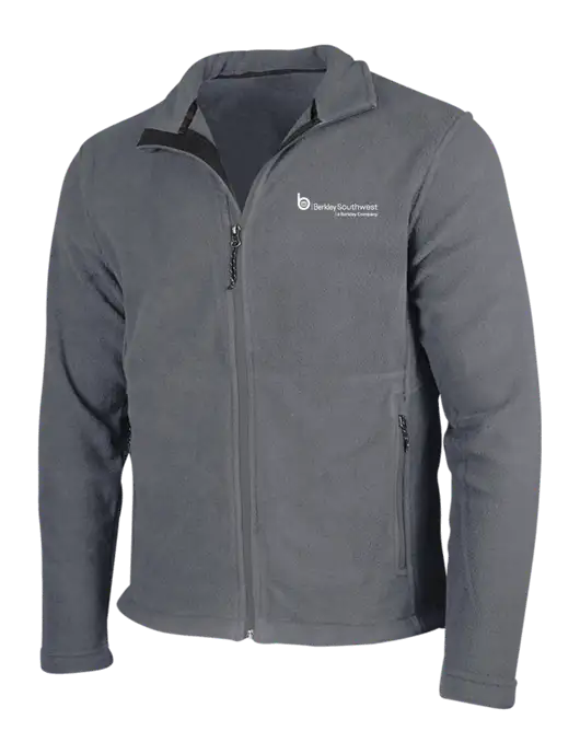 Medium Grey Fleece Jacket w/Berkley SW logo