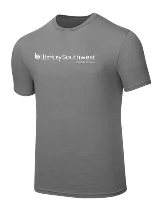 Seriously Soft Medium Grey T-Shirt w/Berkley SW logo