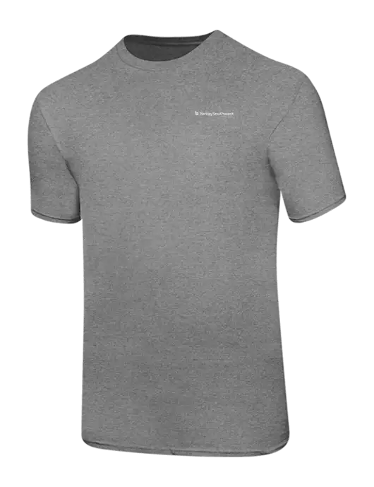Ring Spun Light Heather Grey 4.5 oz T-Shirt w/Berkley SW logo