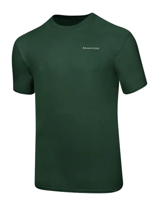 Ring Spun Forest Green 4.5 oz T-Shirt w/Berkley SW logo