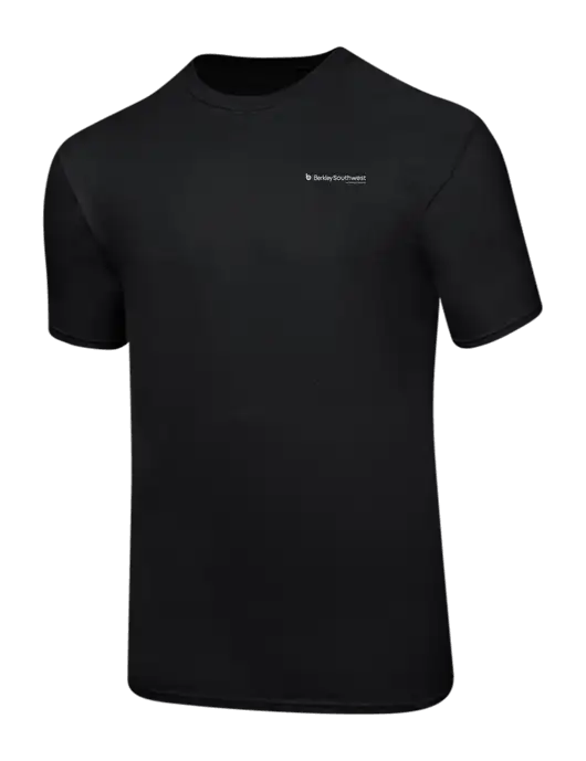 Ring Spun Jet Black 4.5 oz T-Shirt w/Berkley SW logo