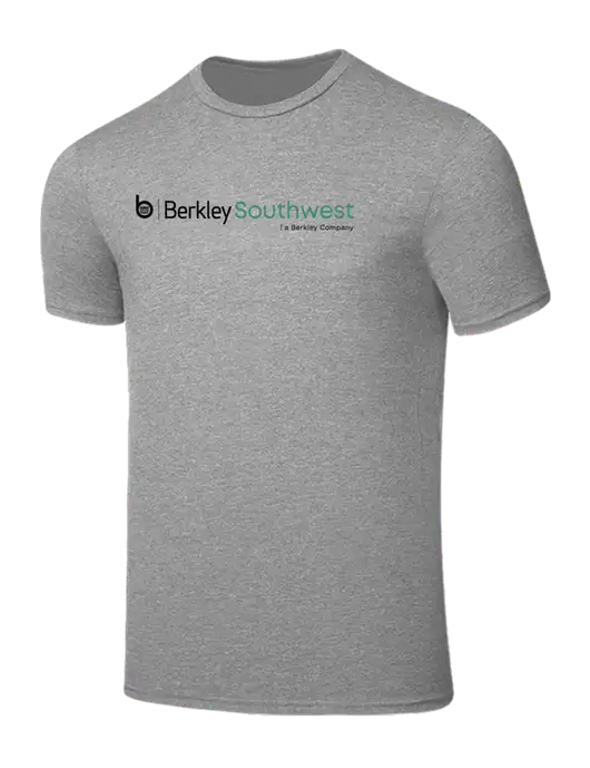 Seriously Soft Light Heather Grey T-Shirt w/Berkley SW logo