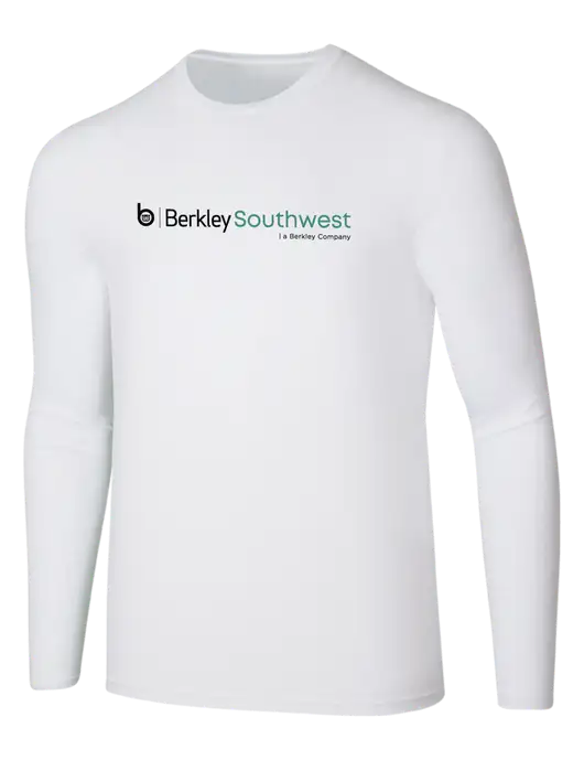 Seriously Soft White Long Sleeve T-Shirt w/Berkley SW logo