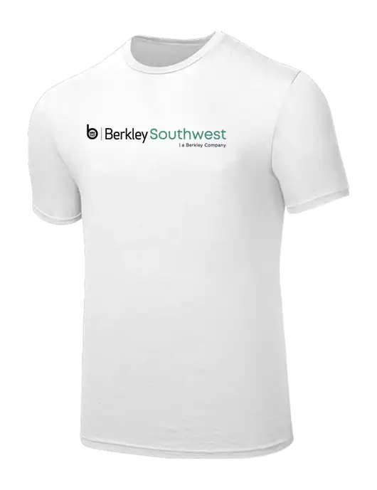 Seriously Soft White T-Shirt w/Berkley SW logo