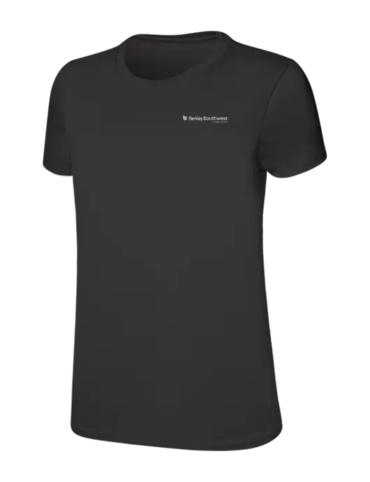 Womens Ring Spun Charcoal 4.5 oz T-Shirt w/Berkley SW logo