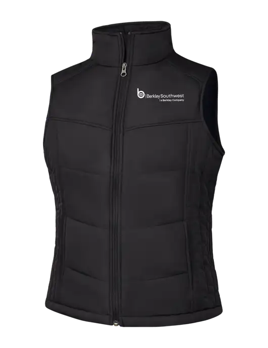 Womens Black/Black Vest w/Berkley SW logo