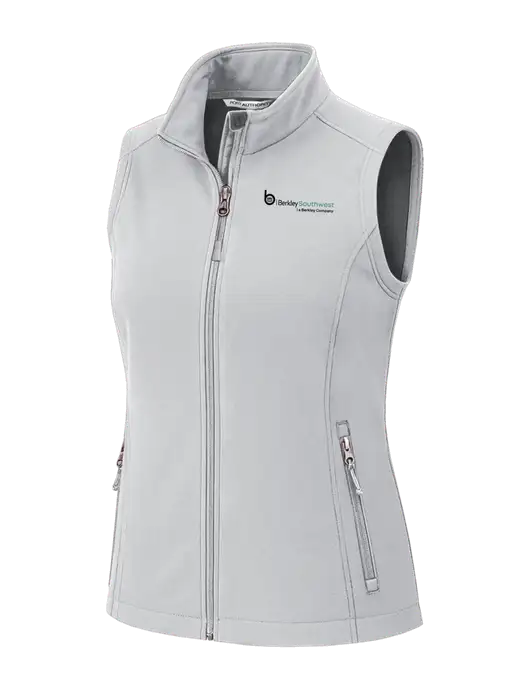 Marshmellow Womens Core Soft Shell Vest w/Berkley SW logo