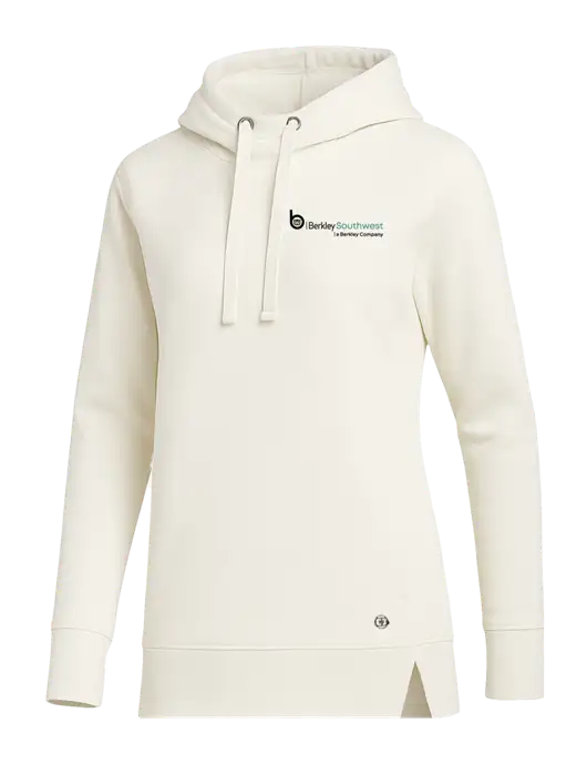 OGIO Ivory Luuma Pullover Fleece Hoodie w/Berkley SW logo
