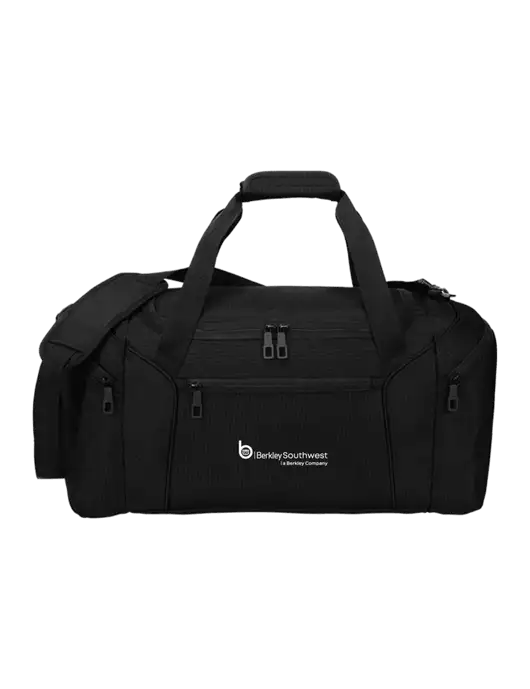 Slim & Lite Black Duffel    w/Berkley SW logo