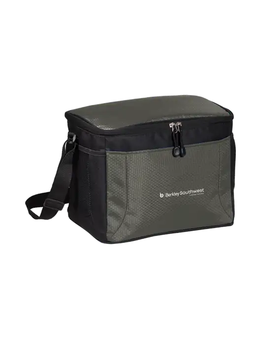 12 Can Grey/Black Cube Cooler w/Berkley SW logo