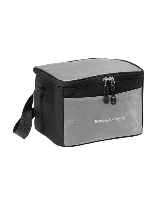 6 Can Grey/Black Cube Cooler w/Berkley SW logo
