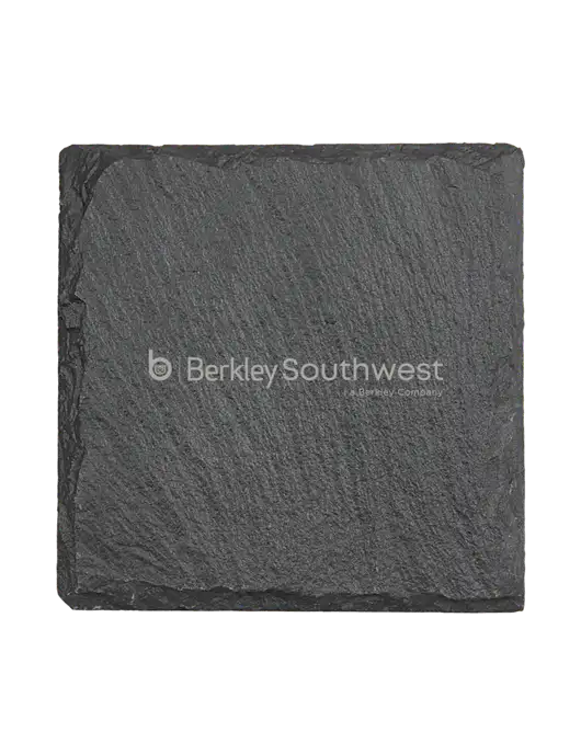 Square Slate Coaster, 4 x 4 w/Berkley SW logo