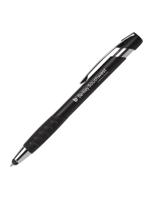 Alize Black Stylus Black Ink Pen w/Berkley SW logo
