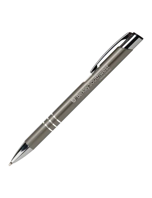 Laurent Gunmetal Pen - Black Ink w/Berkley SW logo