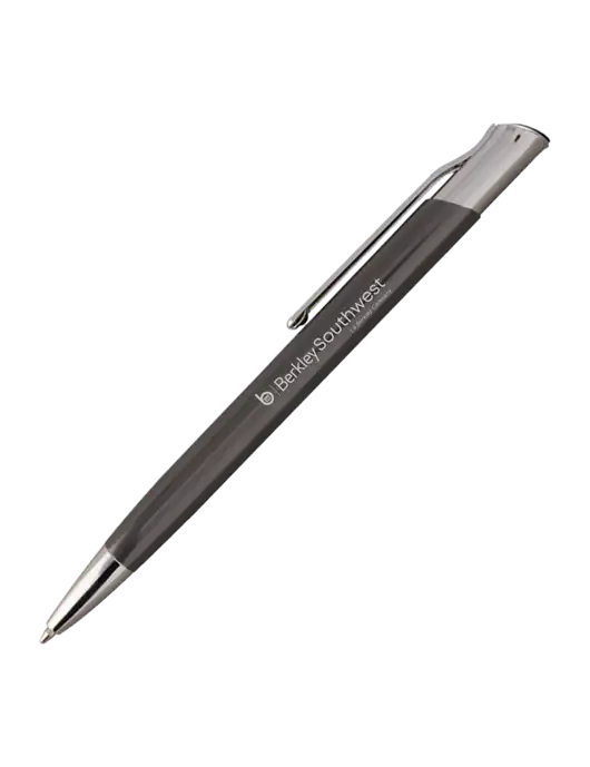 San Malo Gunmetal Pen - Black Ink w/Berkley SW logo