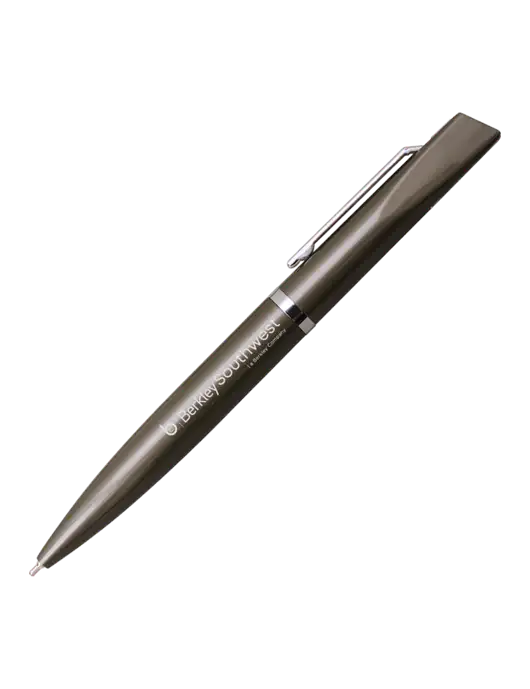 Santos Gunmetal Pen - Black Ink w/Berkley SW logo