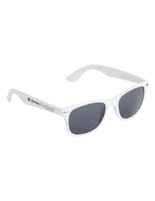Daytona White Sunglasses w/Berkley SW logo