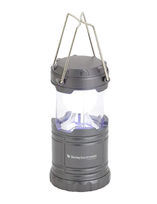 Gunmetal Mini Retro Lantern w/Berkley SW logo