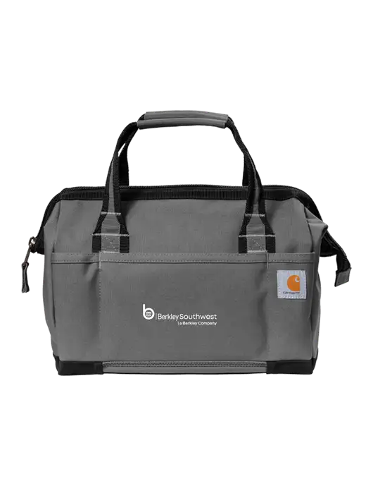 Carhartt Foundry Series 14” Grey Tool Bag w/Berkley SW logo