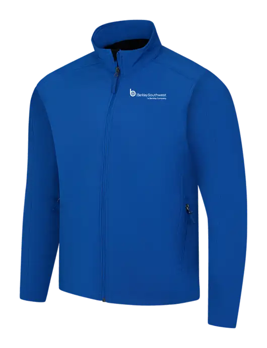 Dark Royal Core Soft Shell Jacket w/Berkley SW logo