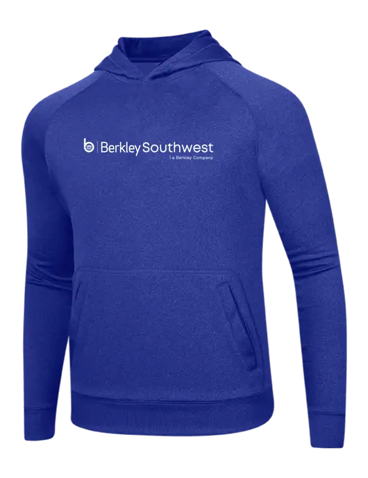 Tech True Royal Fleece Hooded Sweatshirt w/Berkley SW logo