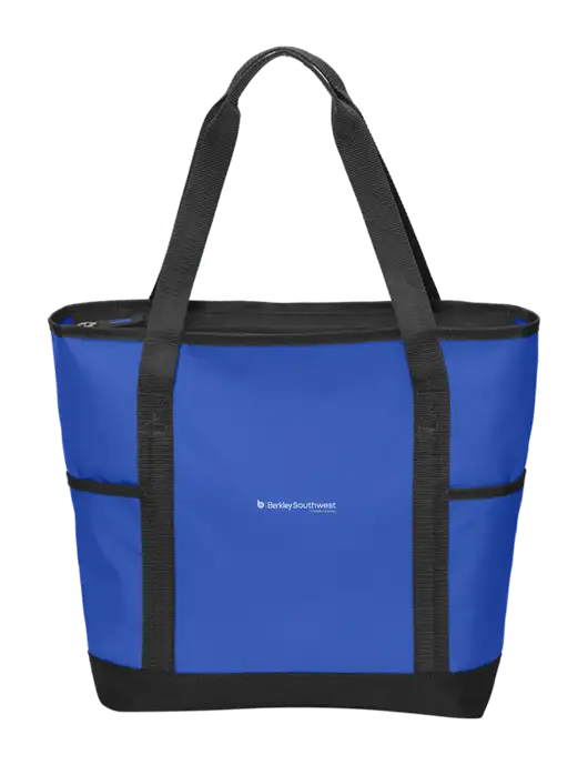 On the Go Royal/Black Tote w/Berkley SW logo