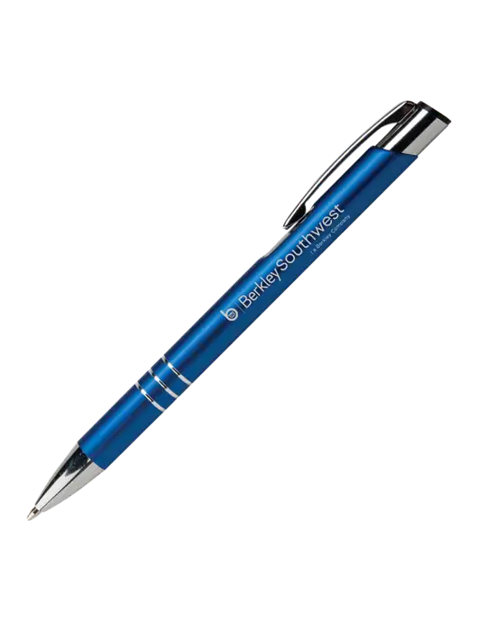 Laurent Blue Pen - Black Ink w/Berkley SW logo