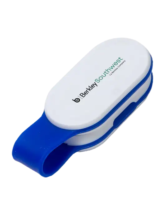 Magna Clip Blue Personal Safety Light w/Berkley SW logo