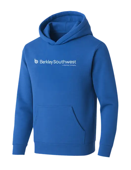 BELLA+CANVAS Royal Sponge Fleece Pullover Hoodie w/Berkley SW logo
