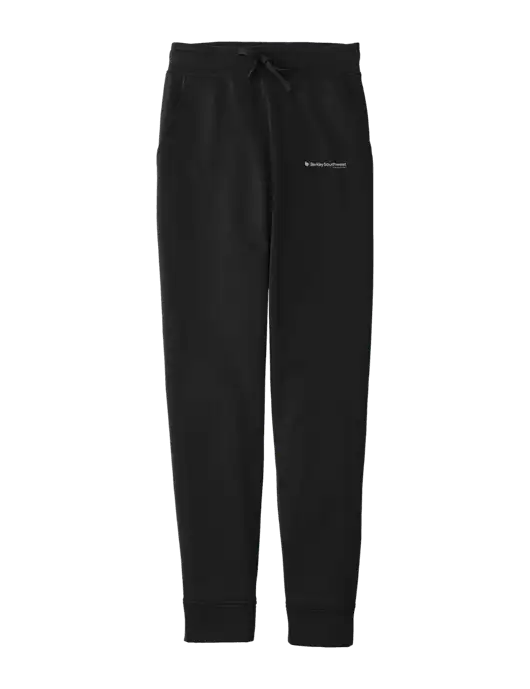 Sport-Wick Black Fleece Jogger w/Berkley SW logo