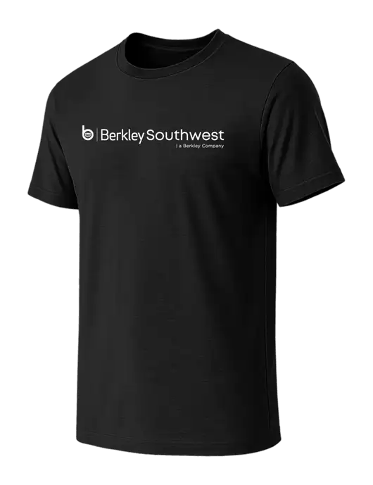 BELLA+CANVAS Black CVC Short Sleeve Tee w/Berkley SW logo