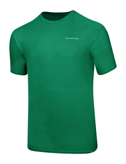 Ring Spun Kelly Green 4.5 oz T-Shirt w/Berkley SW logo
