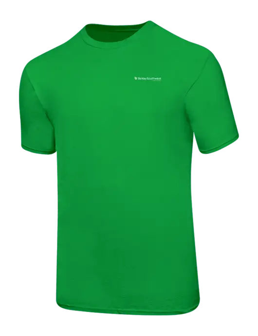 Ring Spun Light Kelly Green 4.5 oz T-Shirt w/Berkley SW logo