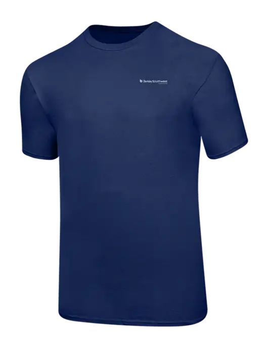 Ring Spun Navy 4.5 oz T-Shirt w/Berkley SW logo