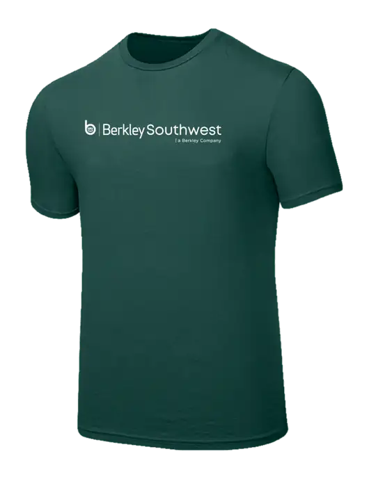 Seriously Soft Dark Green T-Shirt w/Berkley SW logo