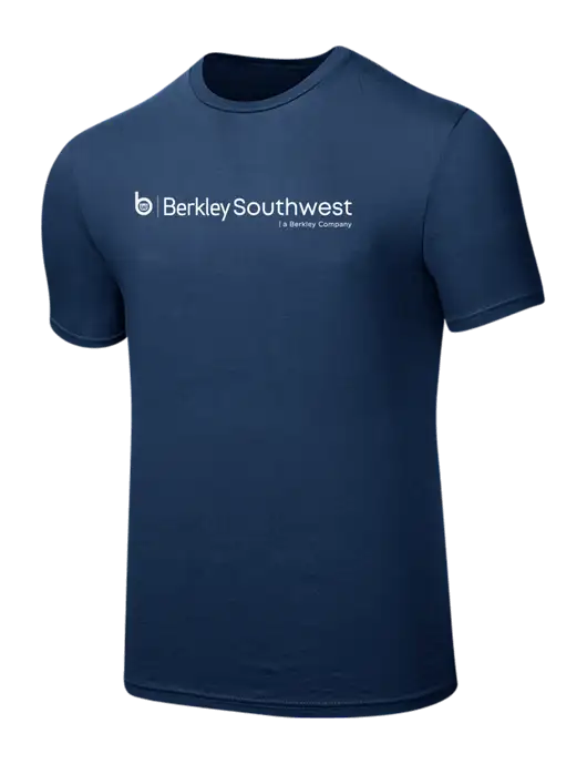 Seriously Soft Deep Slate Blue T-Shirt w/Berkley SW logo