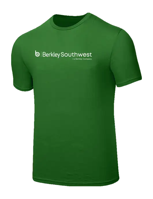 Seriously Soft Kelly Green T-Shirt w/Berkley SW logo