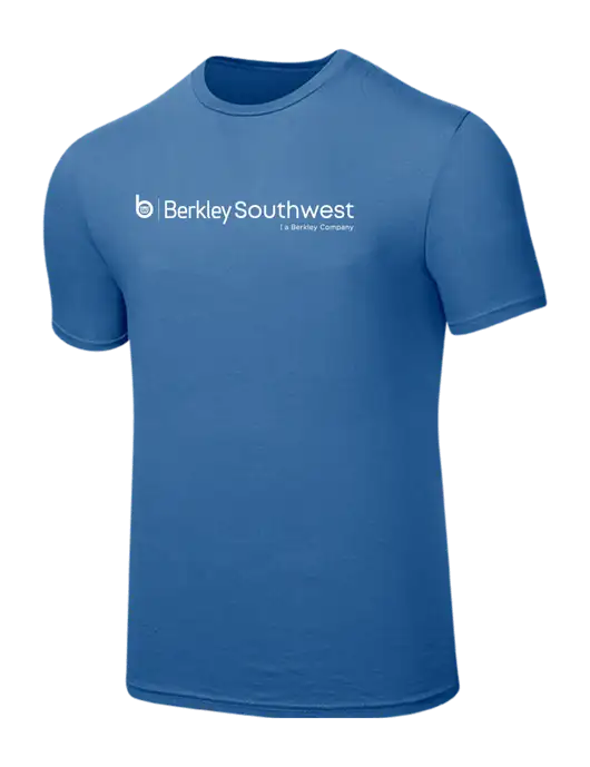 Seriously Soft Light Navy T-Shirt w/Berkley SW logo