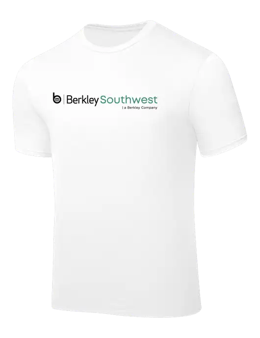 White PosiCharge Competitor Tee w/Berkley SW logo