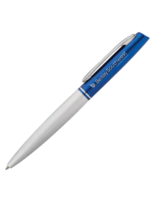 Hamlin Blue Ballpoint - Blue Ink w/Berkley SW logo