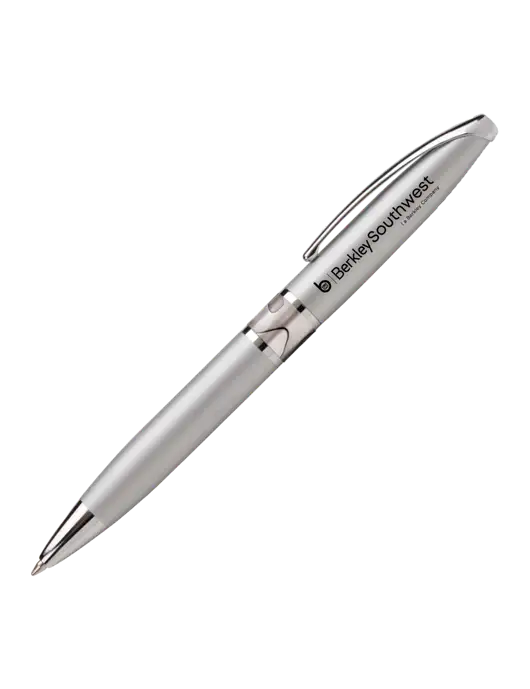 Illusion Silver Pen - Black Ink w/Berkley SW logo