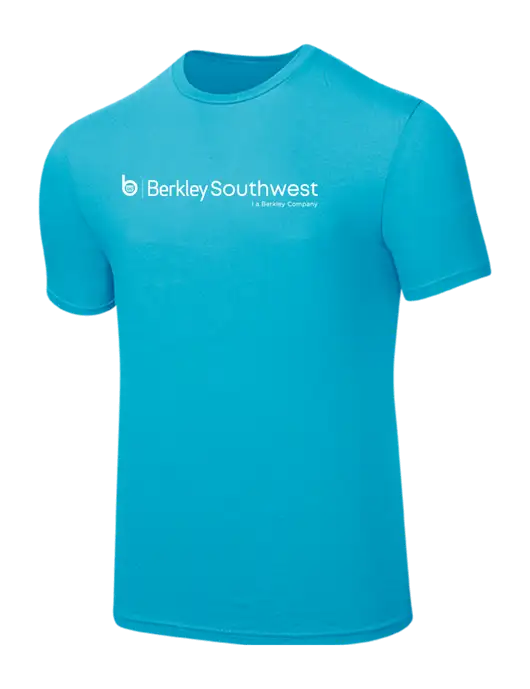 Seriously Soft Sapphire Blue T-Shirt w/Berkley SW logo