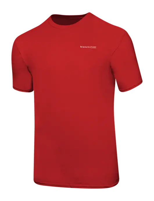 Ring Spun Red 4.5 oz T-Shirt w/Berkley SW logo