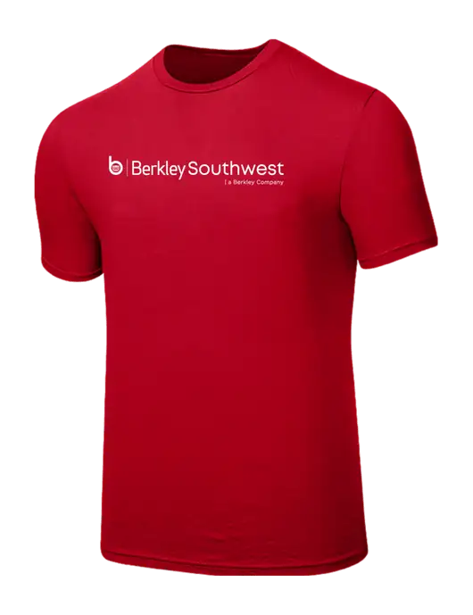 Seriously Soft Red T-Shirt w/Berkley SW logo
