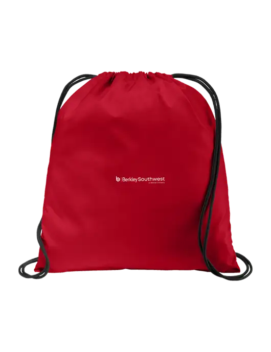 Drawstring True Red Cinch Pack w/Berkley SW logo
