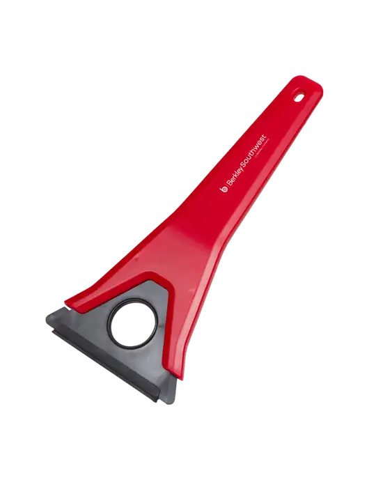 TriBlade Red Windshield Scraper w/Berkley SW logo