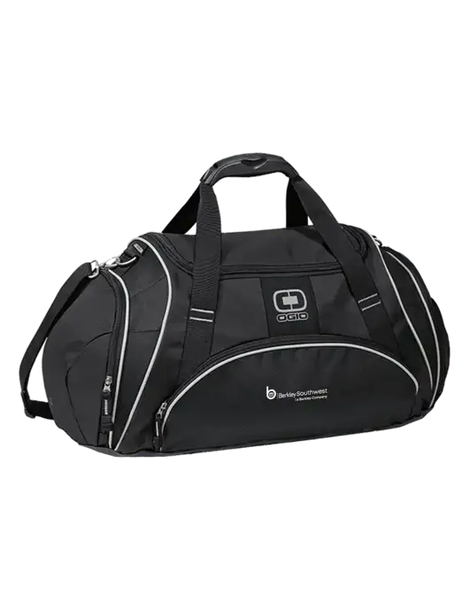 OGIO Black Crunch Duffel
 w/Berkley SW logo