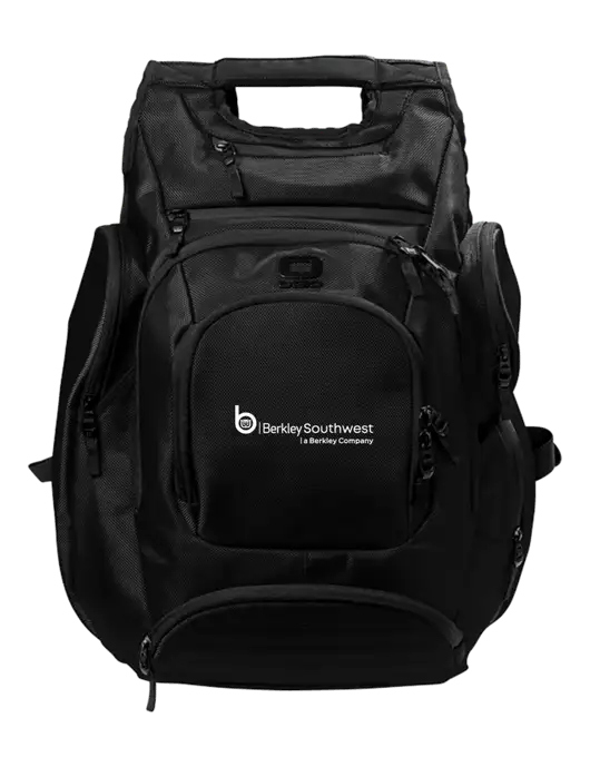 OGIO Blacktop Metro Ballistic Laptop Backpack w/Berkley SW logo
